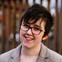 Lyra McKee smiling at the Camera