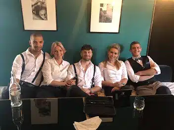 the First Dates Hotel Team without Fred