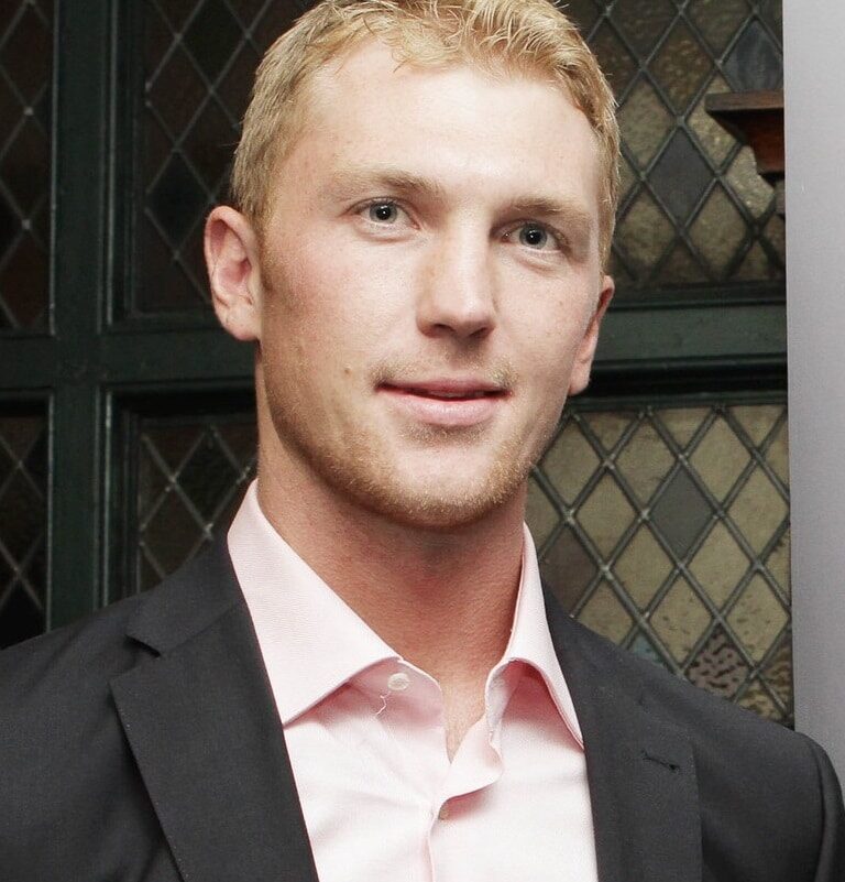 Alex Gregory, keynote speaker looking at camera