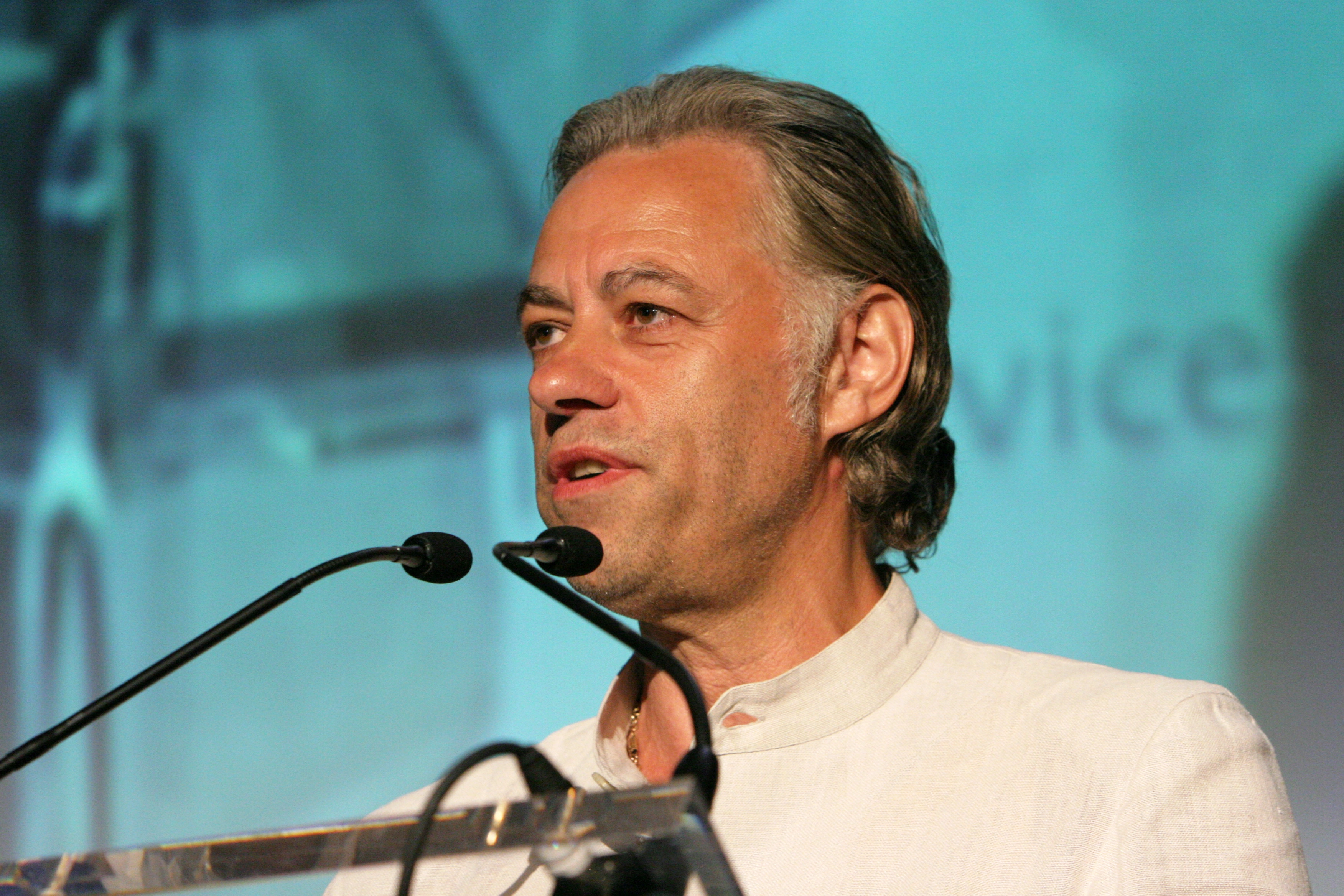 Celebrity Speakers & Hosts - High Res Bob Geldof Speaking