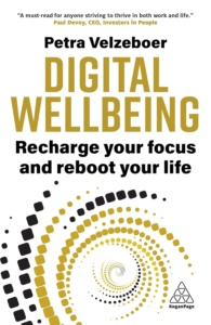 digital wellbeing book by keynote speaker petra velzeboer