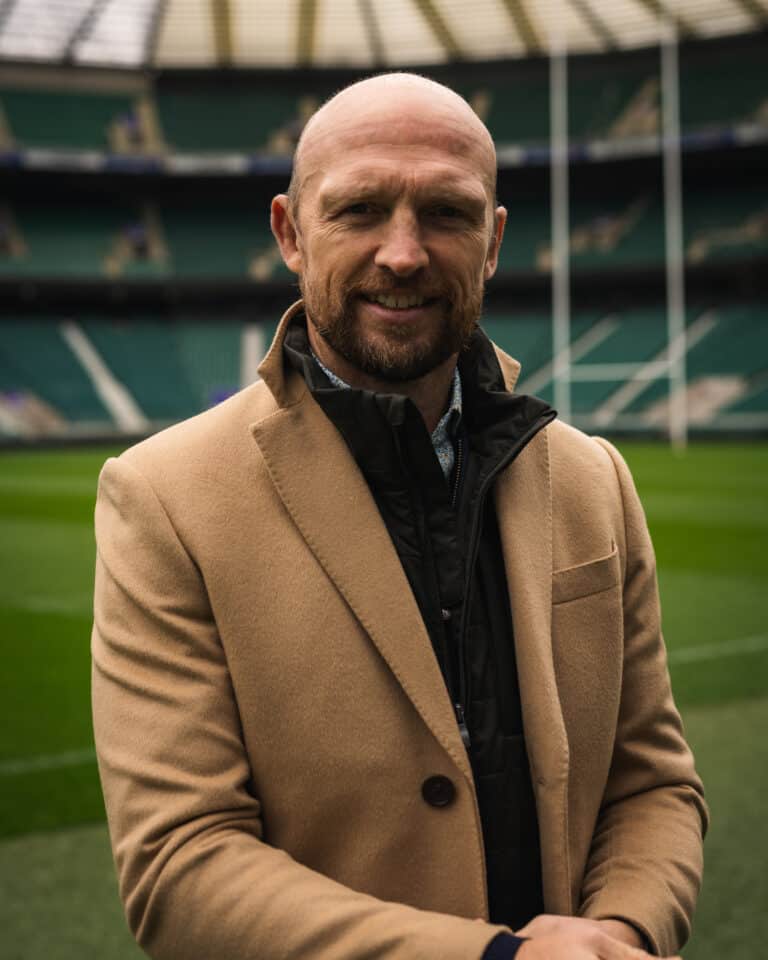 Matt Dawson looking at camera