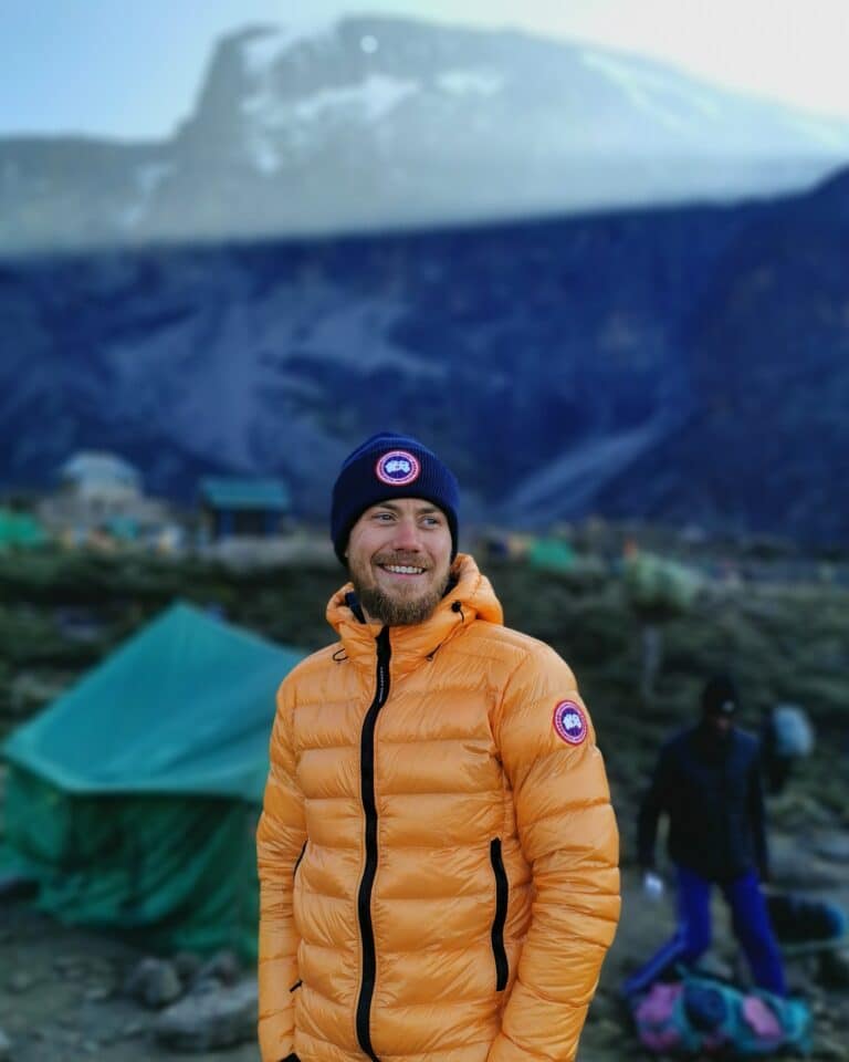 Oli France looking at camera