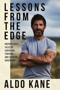 Lessons from the edge book cover by Aldo Kane