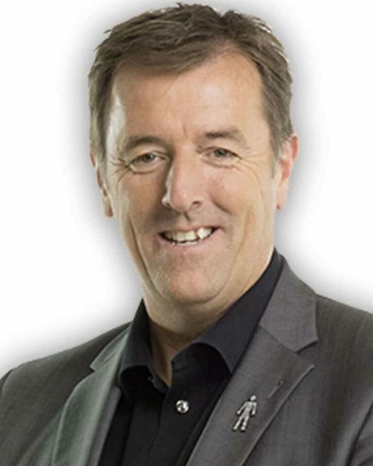 Matt Le Tissier looking at camera