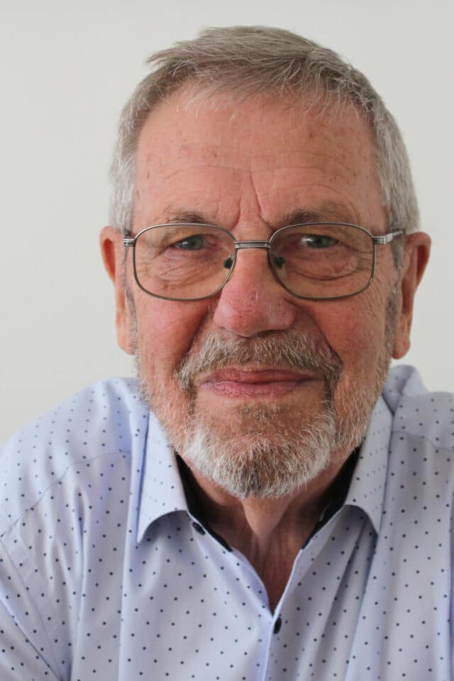 Larry Dan looking at camera