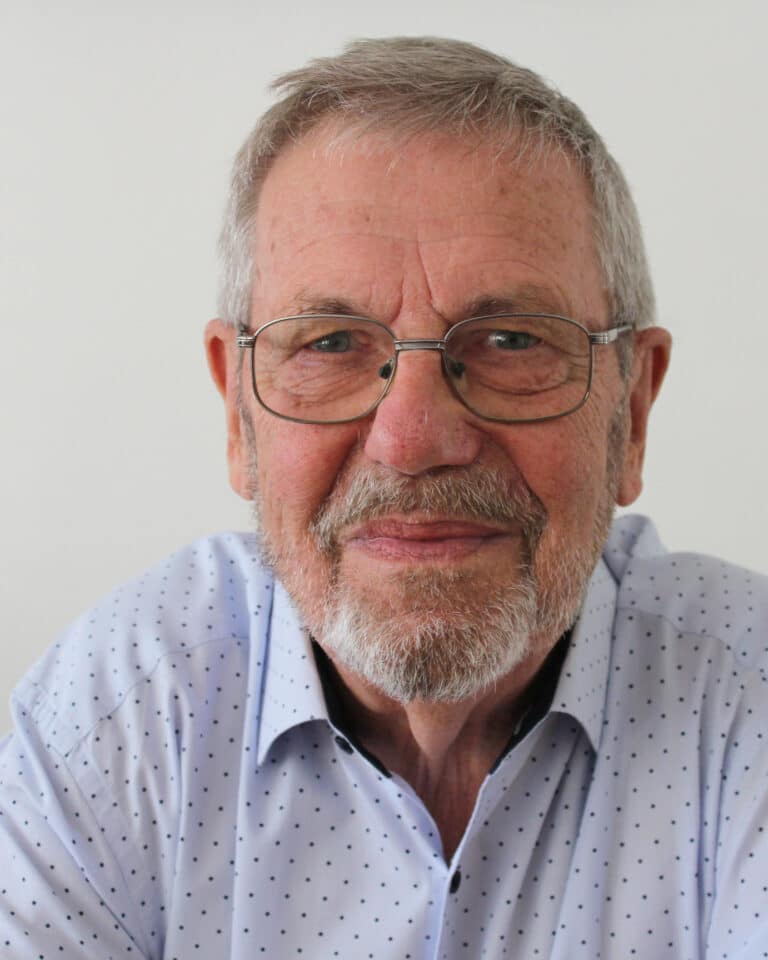 Larry Dan looking at camera