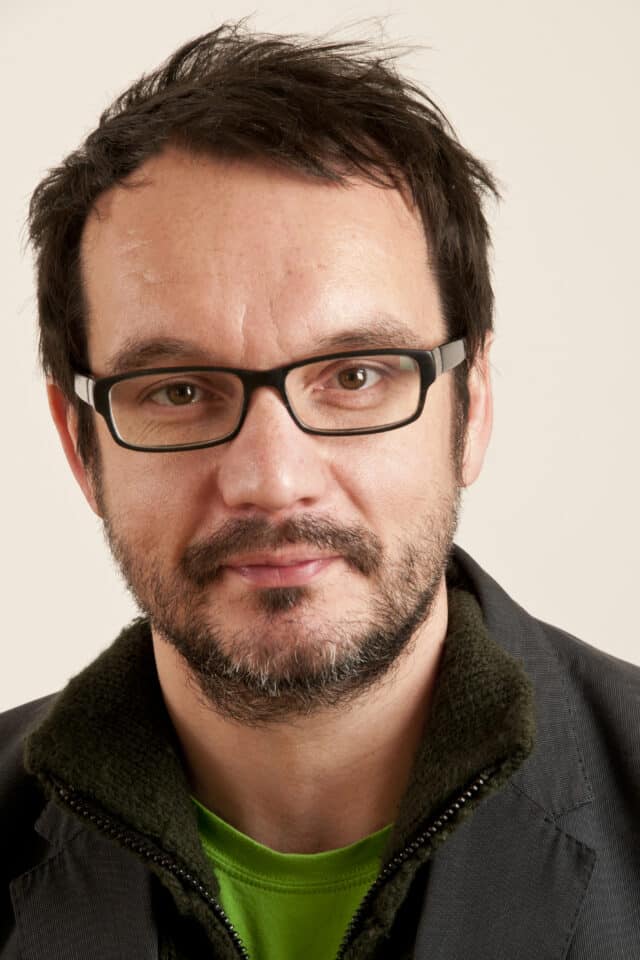 David McCandless looking at camera