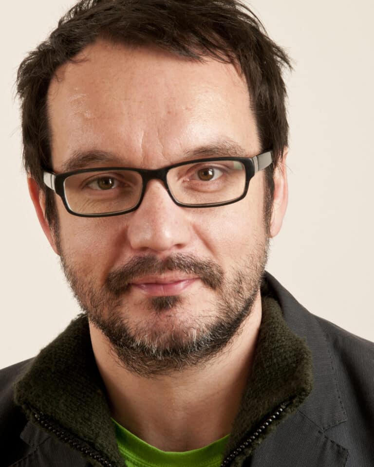 David McCandless looking at camera