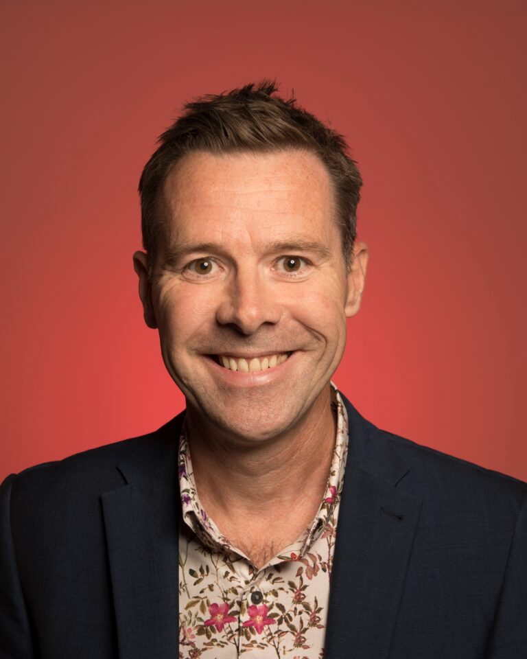 Jamie Sutherland smiling