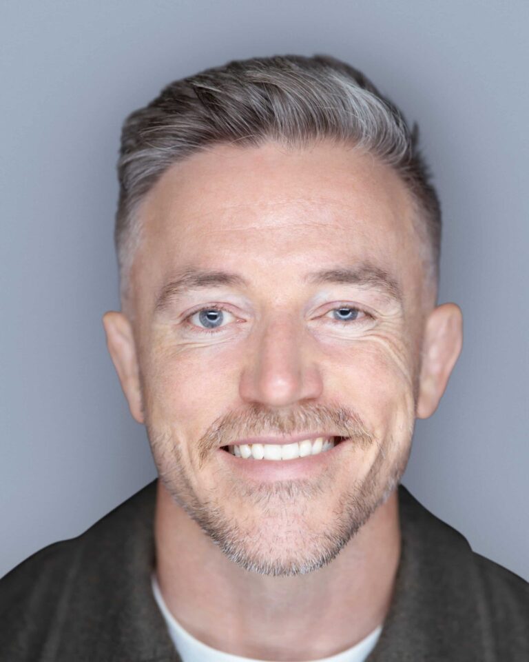 Mike Bates, keynote speaker smiling