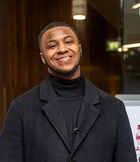 Akil Hunte smiling