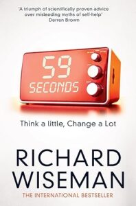 59 seconds book cover by Richard Wiseman