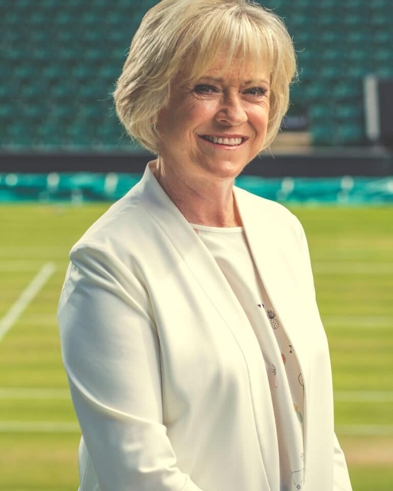 Sue Barker Tennis Icon and Sports Speaker