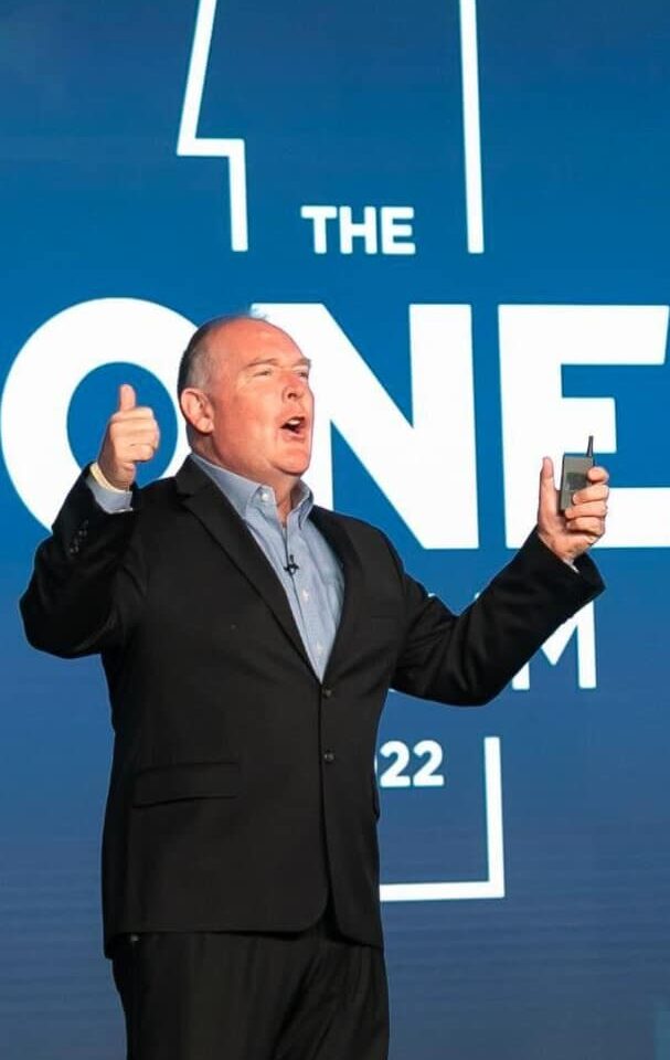 John Sweeney speaking