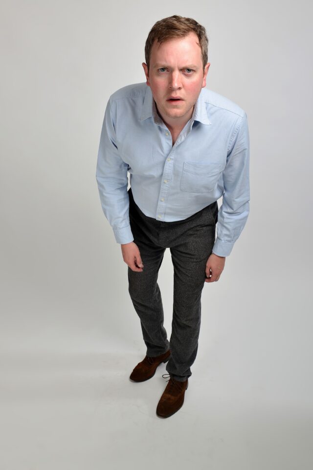 Actor comedian and awards host Miles Jupp book through The Speakers Agency