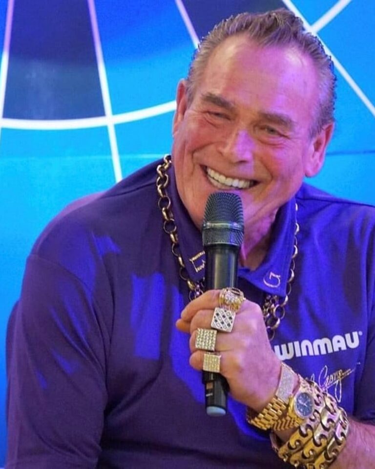 bobby George darts player and sports speaker