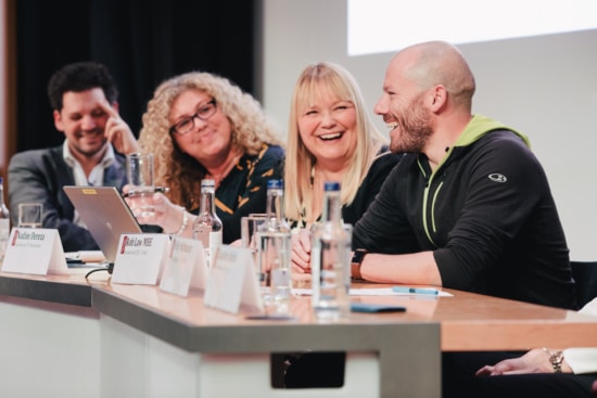 Panel discussion in action