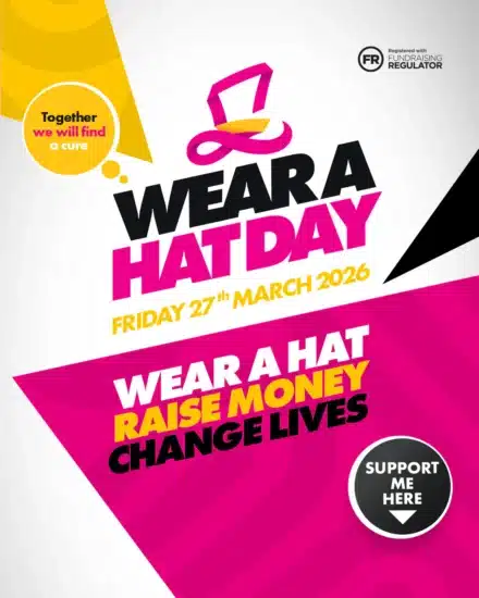 wear a hat day for Brain Tumour Research