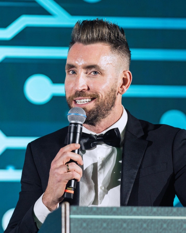 Ryan Hand event host and DJ