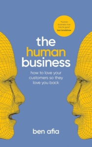 Ben Afia book 'The Human Business' cover.
